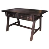 19C Brazilian Colonial Style Trestle Form Table/Desk