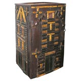 One-Door Folk Art Cabinet