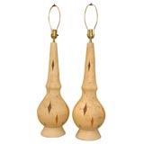 Danish Modern Ceramic Lamps Danish Modern Ceramic Lamps