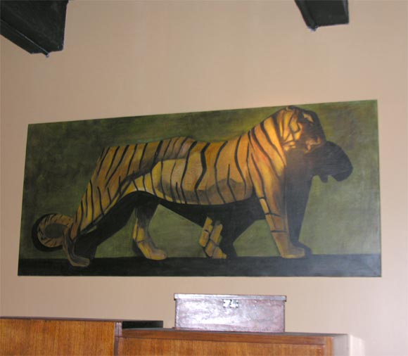 Tiger oil on canvas