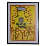 Keith Haring Absolut Vodka