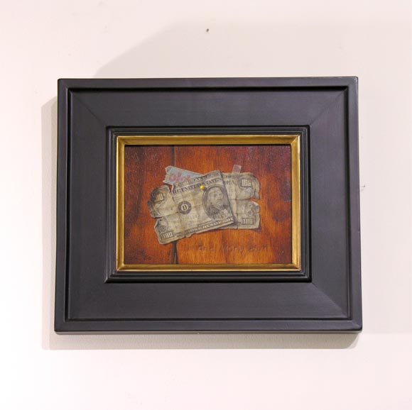 Trompe l' oeil  painting by  Gayle  B.Tate