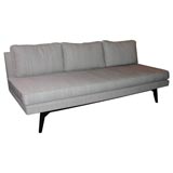 Armless 3 Seater Sofa in the manner of Edward Wormley