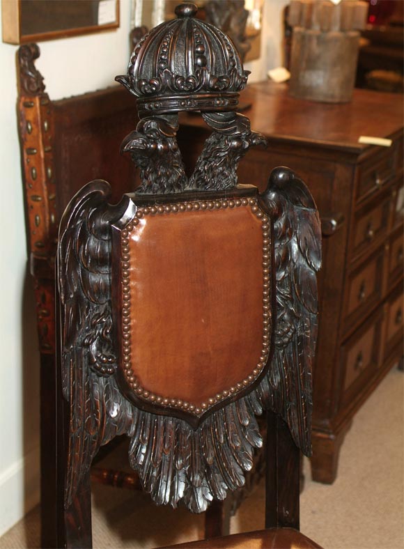 Antique Armorial Chairs 1