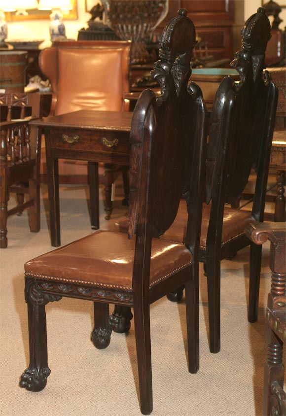 Antique Armorial Chairs 3