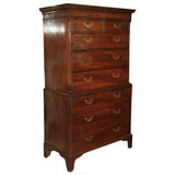 Chippendale Chest on Chest