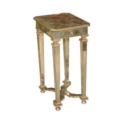 CANDACE BARNES NOW: Moderne Mirrored Side Table