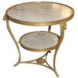 A Pair of 19th Century Neoclassical Center Tables