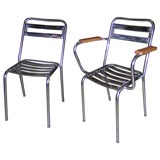 Set of Eight Bistro Chairs