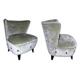 Used Upholstered Lounge Chair
