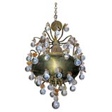 A pair of Murano glass chandelier