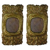 Two plaster mirrors by  Alice Colonieu