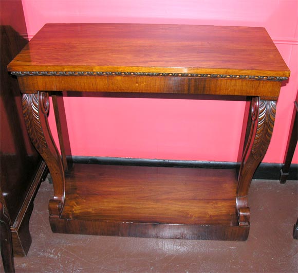 William IV Rosewood Console