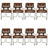 8 Italian Tucroma  Corset Chairs - Pace Collection