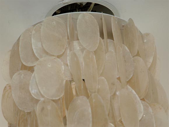 Contemporary Capiz Shell Light 