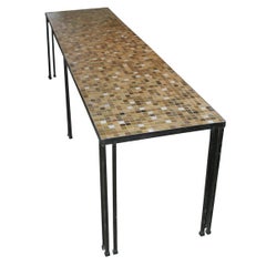 Wrought Iron Table with Venetian GlassTile Top