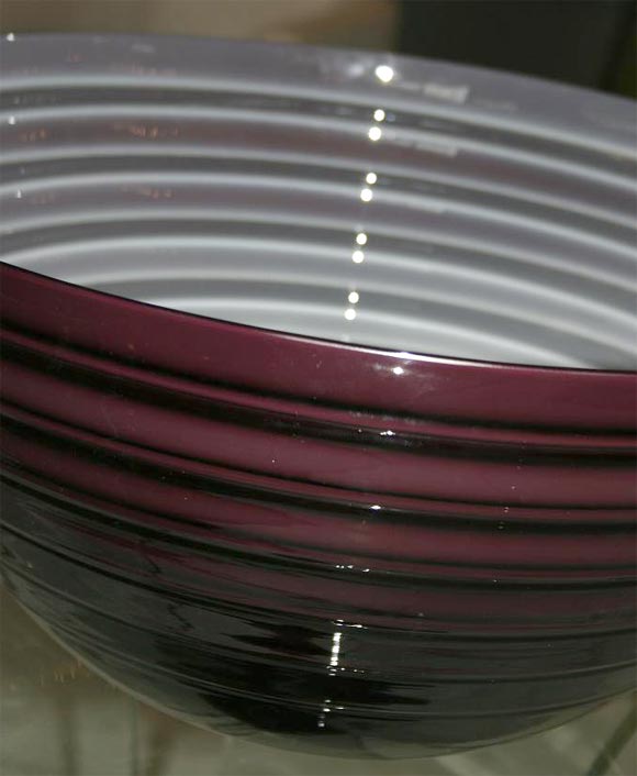 Murano Glass Bowls by Barbini In Good Condition For Sale In Miami, FL