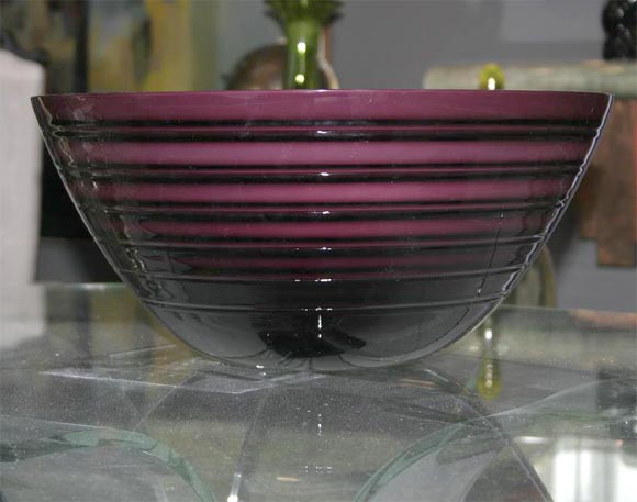 Murano Glass Bowls by Barbini For Sale 1