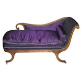 Small chaise longue, Empire style