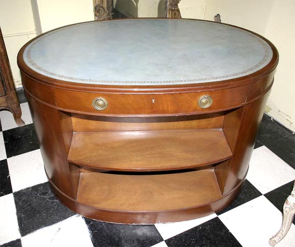 OVAL DESK