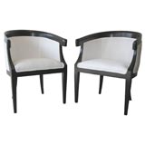 Vintage Pair of Baker Chairs