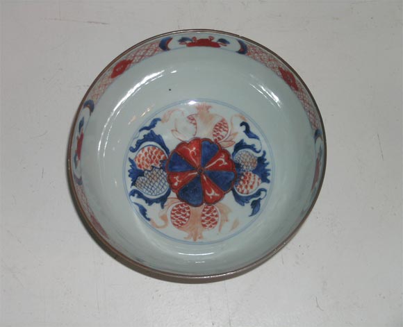 18th Century and Earlier Group of Four Chinese Imari Bowls For Sale