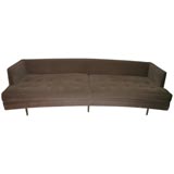 Curved Sofa by Edward Wormley
