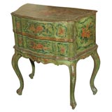 Venetian painted and parcel-gilt commode