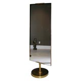 Brass Cheval Mirror