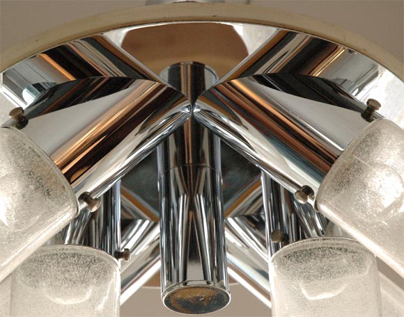 Chrome Mazzega Ceiling Light