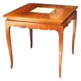 A French Art Deco Rosewood Game or Side Table
