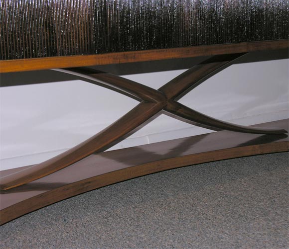 A Walnut Art Deco Sideboard and Bar 1