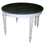 Pair of 19th Century Swedish Demilune Consoles