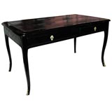 Louis XV Ebonized Bureau Plat, 18th Century