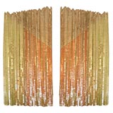 Pair of Chromium Paco Rabanne Space Curtains