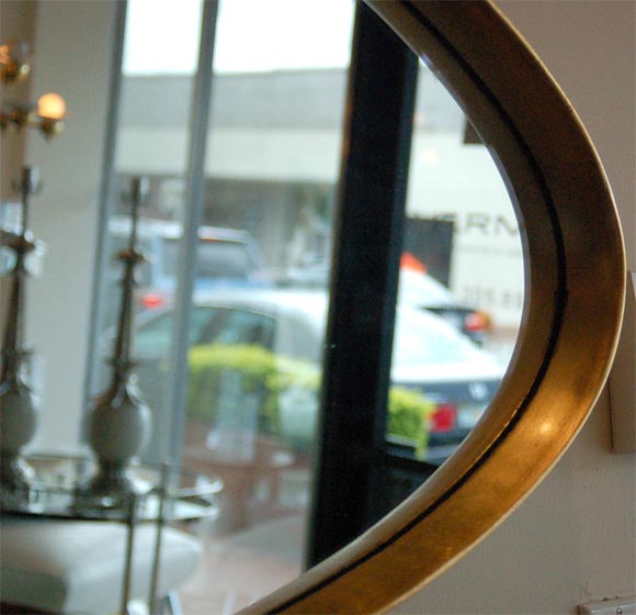 American Gilded Oval LaBarge Mirror