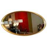 Gilded Oval LaBarge Mirror