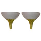 Pair of half moon Sconces Pair of half moon Sconces