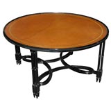 Black lacquer
original leather top Coffee Table Black lacquer
original leather top Coffee Table