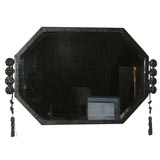 Wrought iron Art Deco Mirror