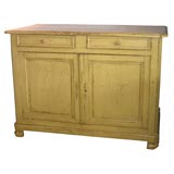 Yellow Painted French Buffet