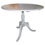 Swedish tilt top side table