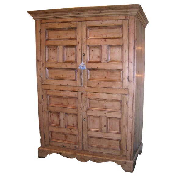 ANTIQUE PINE ENGLISH WELCH HUTCH at 1stDibs