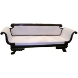 Mahogany American Federal Sofa