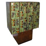 Paul Evans Verdigris Loop Copper wall mounted cabinet