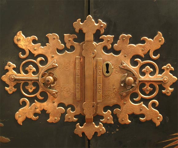 18thc. Chinese Spice Cabinet
