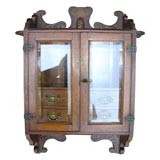 Antique Wall Dispaly Cabinet