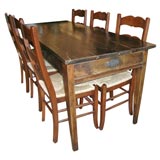 Antique French Farm HouseTable