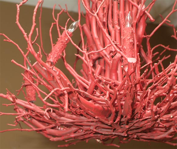 American Coral Branch Chandelier