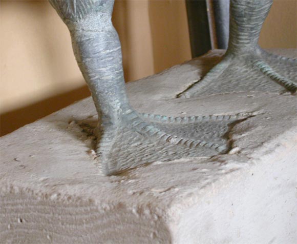 Concrete Goose garden statue